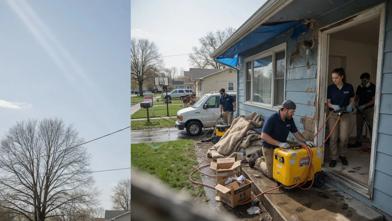 Basement Flood Cleanup in Whitehouse, OH near me